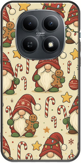 Festive Friends Gnome Case Xiaomi Redmi Note 15 5g Black TPU Black Silicone