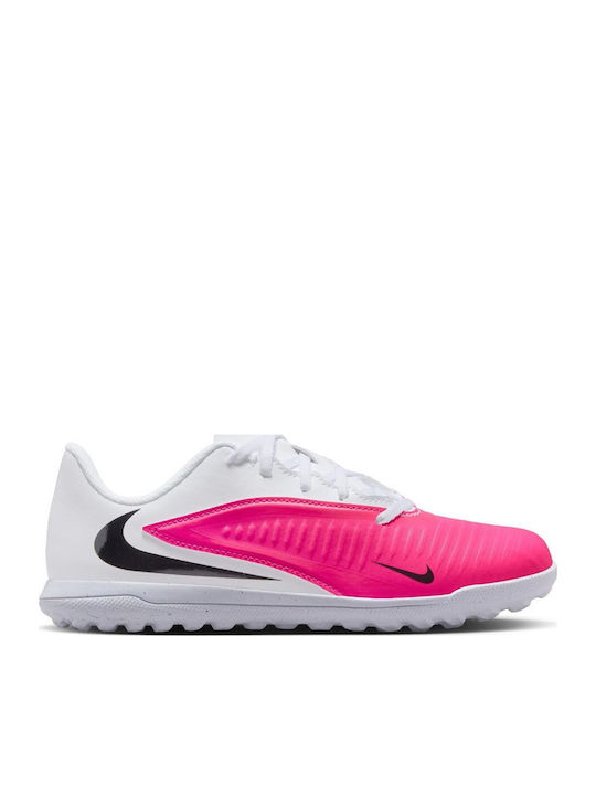 Phantom 6 TF Kids Soccer Cleats with Turf Fuchsia