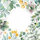 Party-Servietten Blumen Blätter Kommunion Taufe Frühling 33x33cm 20 Stück