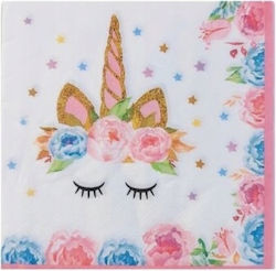Unicorn Napkins 33x33cm 12pcs