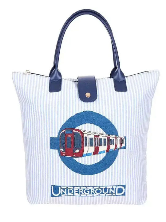 Signare Women's Shoulder Shopper Bag White