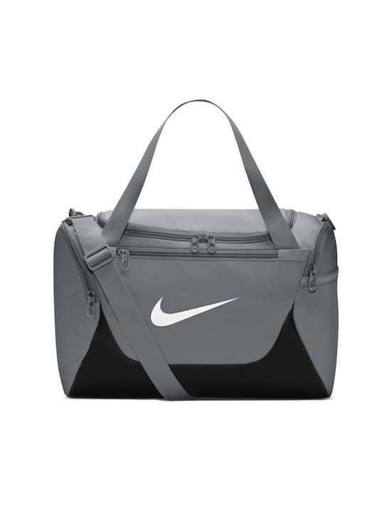 Nike Brasilia Men's Shoulder Bag For Gym Grey