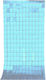 Blue Panel Curtain Background Wall 1x2m