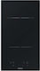 Haier HAH 32 DCC Smart Domino Ceramic Autonomous Cooktop 28.8x52cm Black Glass