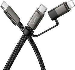 Hoco USB to Type-C / Lightning Cable 1m Hoco USB to Type-C / Lightning Cable 1m