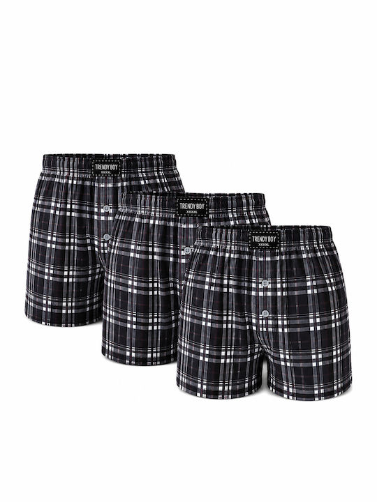 Trendy Boy Boxer 3Pack Checkered