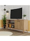 Brown TV Stand M138xD30xH60cm