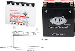 Landport Agm Battery Ytx20ch-bs 12v 18ah Maintenance-free Compact Size