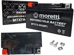 Moretti AGM Gel Batterie Mtx7a-bs Ytx7a-bs Moretti AGM Gel Batterie Mtx7a-bs Ytx7a-bs