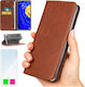 Case Oppo A5 5g Cover Bluemoon Magnetic Flap + 9h Glass