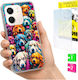 Case Oppo A5x Photo Cover Back Dog + 9h Glass