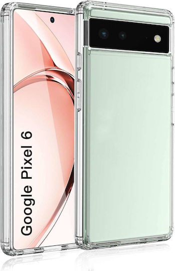 Husă Telefon Google Pixel 6 Transparentă Antiderapantă Back Cover