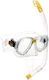 CressiSub Silicone Diving Mask with Snorkel Marea Vip Jr Transparent