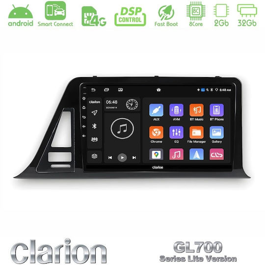 Clarion Car Audio System for Toyota C-HR Bluetooth USB WiFi GPS Apple CarPlay Android Auto with 9" Touch Screen