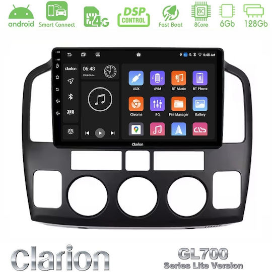 Clarion Ηχοσύστημα Αυτοκινήτου για Suzuki Grand Vitara 2003-2005 (Bluetooth/USB/WiFi/GPS/Apple-Carplay/Android-Auto) με Οθόνη Αφής 9"