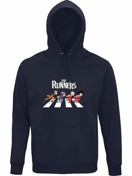 Hoodie Organic Unisex " Runners Naruto Dragonba...