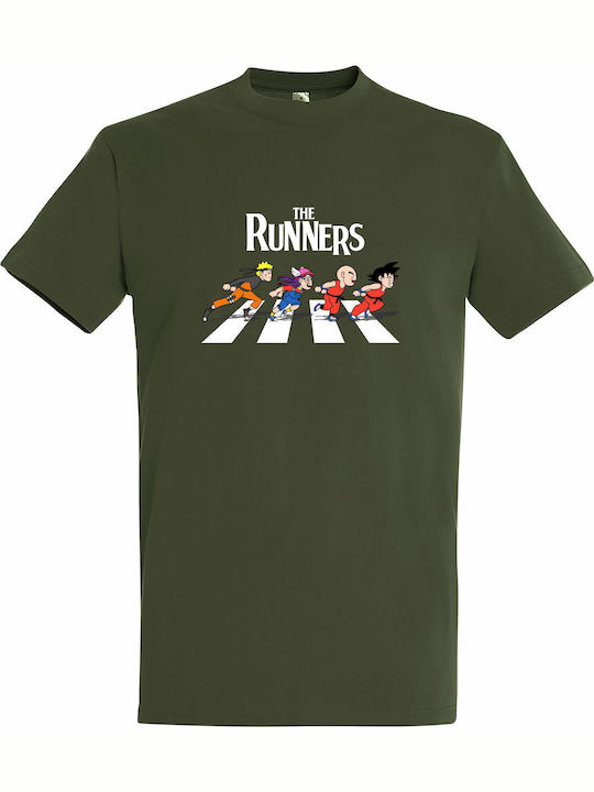 T-shirt Унисекс Runners Наруто Dragonball Аниме...