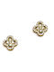 Dorian Gray Stud Earrings Made of Gold Plated Steel