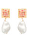 Mixed Earrings Psathaki Venera Orange