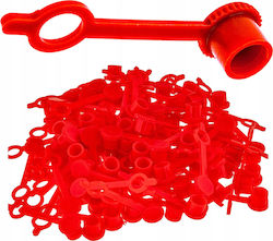 Falon-tech Red Grease Nipple Covers 100 Pcs 6 Mm Grease Nipples Falon-tech Red Grease Nipple Covers 100 Pcs 6 Mm Grease Nipples