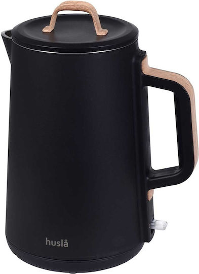 Husla Βραστήρας 1.5lt 2000W Μαύρος