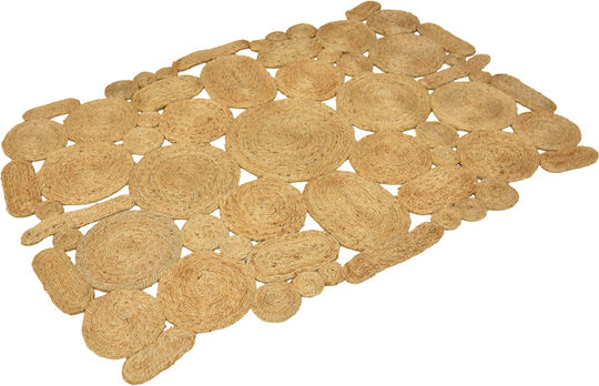 Pakketo Jenel Χειροποίητο Καλοκαιρινό από Γιούτα 150x216cm Φυσική Απόχρωση
