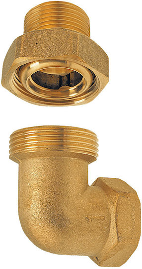 Brass Elbow Fitting O-ring 3/8"