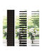 vidaXL Wooden Blind in Brown Colour W115xH250cm
