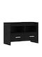 Dulap TV Stejar Negru 71.5x33x47cm