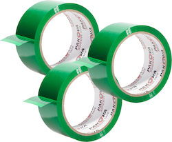 Ταινία Συσκευασίας Pakova Packing Tape 3τμχ