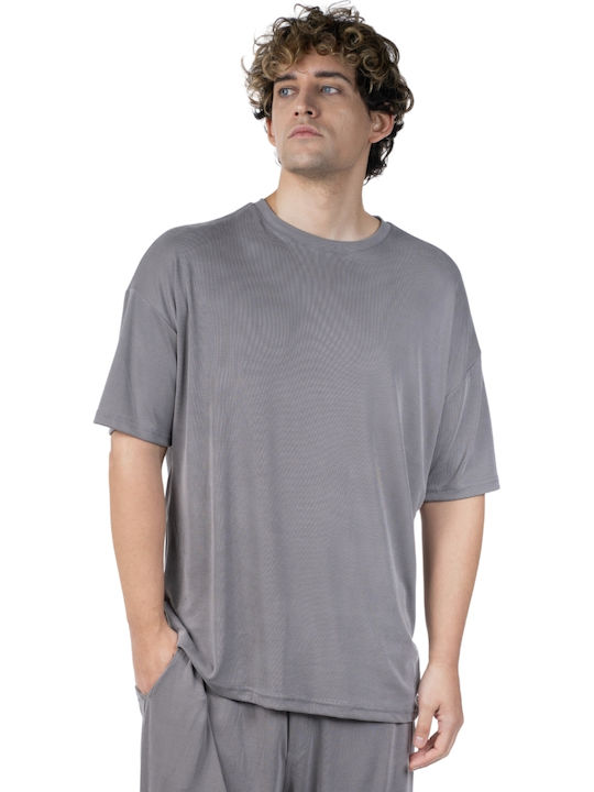 Twin Black T-shirt Grey