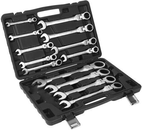 Kraft&Dele Комплект От 13 Бройки Германополигони С Трещотка 8-32mm Kd11305