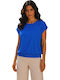 Women's Blue Electric Blouse