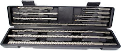 Falon-Tech Satz 11 Hartmetall Bohrmaschinen mit SDS Plus Bohrer Spitze für Gemäuer