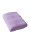To megalo pazari Hand Towel 30x50cm Lilac Weight 500gsm