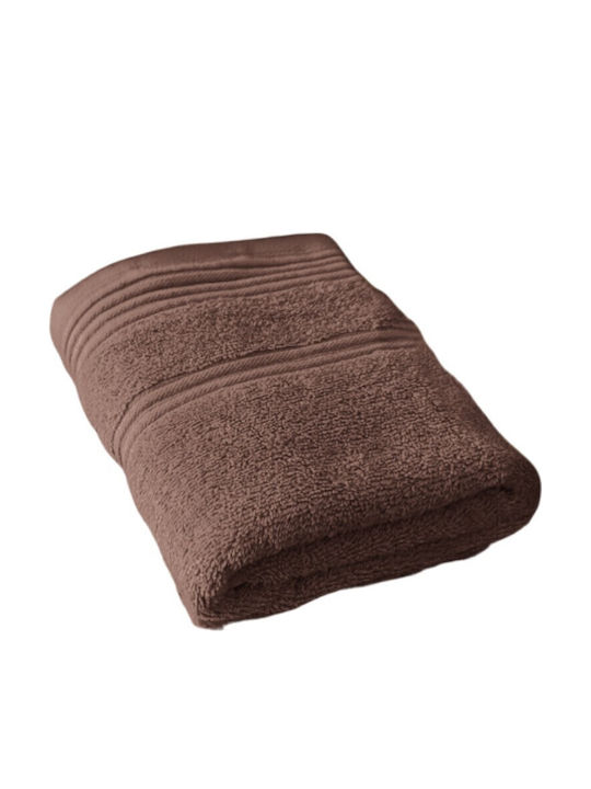 To megalo pazari Hand Towel 30x50cm Mocha Weight 500gsm