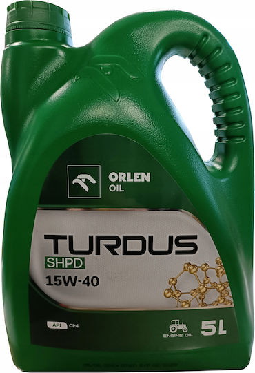Orlen Turdus Λάδι Αυτοκινήτου 15W-40 5lt