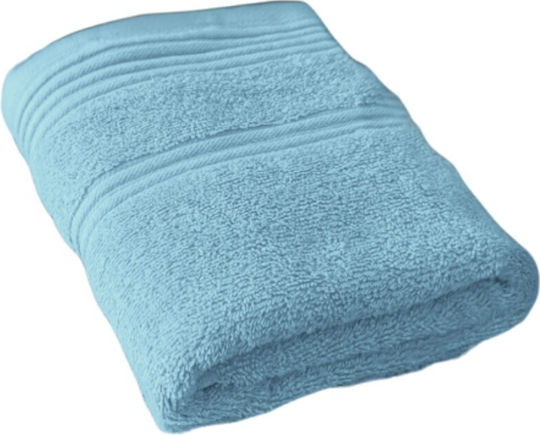 To megalo pazari Hand Towel 30x50cm Light Blue Weight 500gr/m²