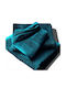 To megalo pazari Set Bath Towels 3 Pieces Petrol Blue Weight 500gsm