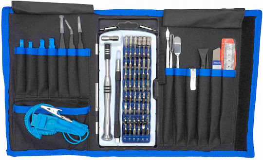 Falon-Tech Set 76 Präzisions-Schraubendreher Flexibel