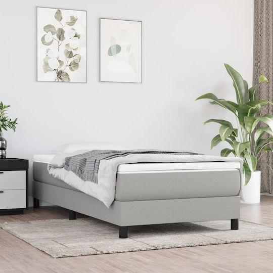 vidaXL Μονό Ανατομικό Στρώμα 100x190x20cm με Ανεξάρτητα Ελατήρια