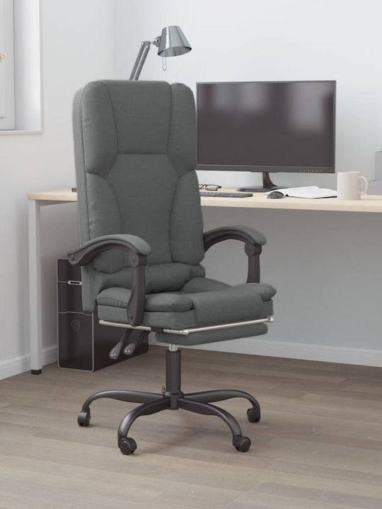 vidaXL Bürostuhl Mit Massage Dunkelgrau vidaXL Bürostuhl Mit Massage Dunkelgrau