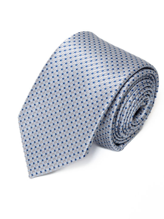 The Bostonians Dobby Men's Tie Printed In Blue ...