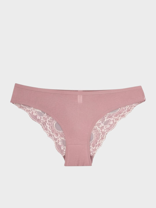 Damen-Slips MultiPack mit Spitze Mehrfarbig