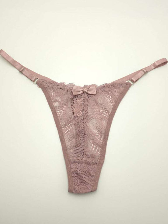 Topaki Damen-Slip Mit Spitze Sapo Apfel Topaki