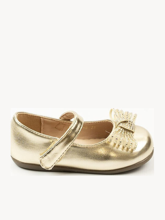Fshoes Kids Ballerinas with Hoop & Loop Closure...