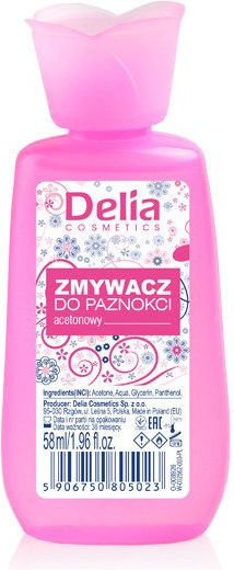 Delia Aceton Nagellackentferner Blume 58ml