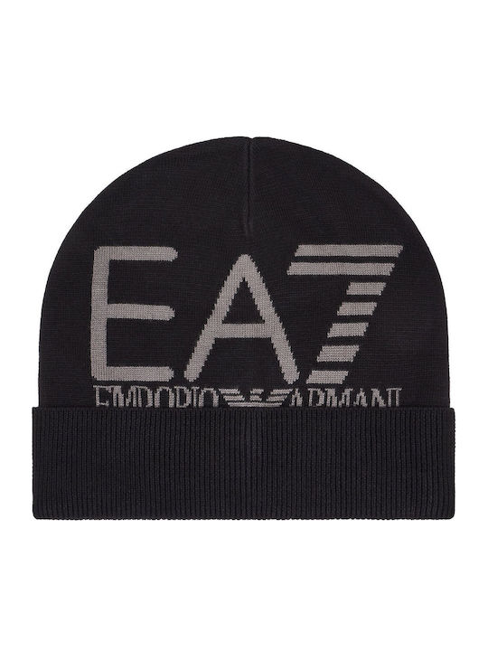 Beanie Unisex Căciulă Tricotată în Culoare Neagră