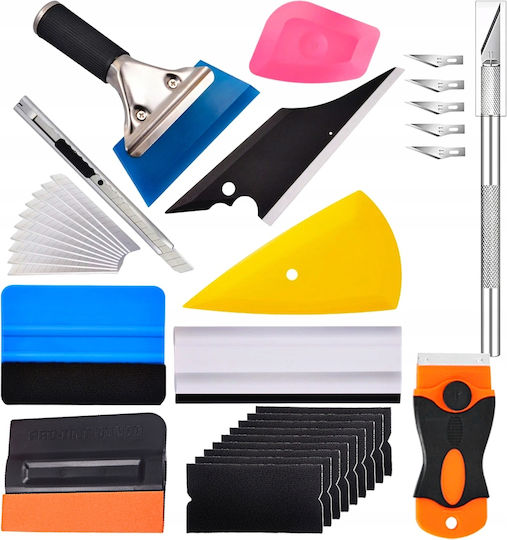 Professional Squeegee Tool Set Film Application Complete Set