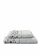 To megalo pazari Body Towel 70x140cm Grey Weight 400gr/m²